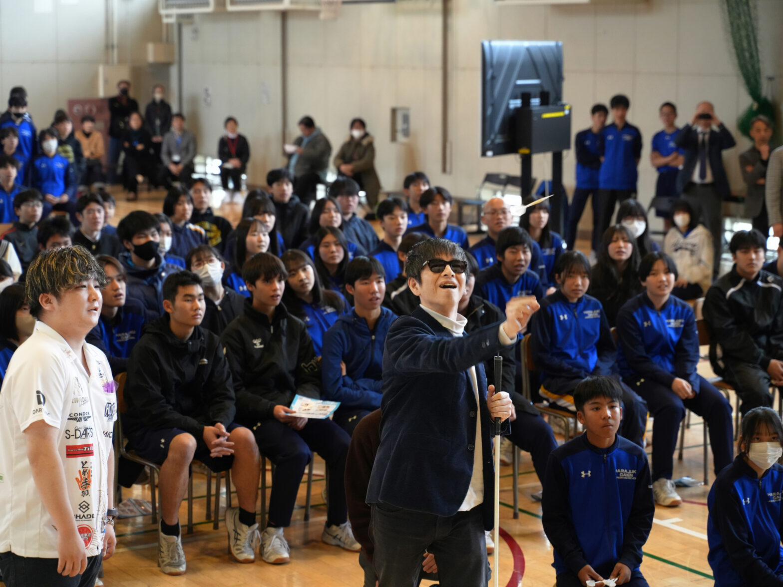 学校×企業が「共生社会」をテーマにつくる新しい授業のカタチ! 公立中学校のパラスポーツイベントでダーツ
